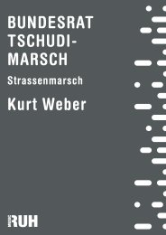 Bundesrat Tschudi-Marsch - Kurt Weber