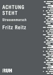 Achtung steht - Fritz Reitz