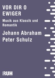 Vor dir o Ewiger - Johann Abraham Peter Schulz