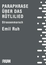 Paraphrase über das Rütlilied - Emil Ruh