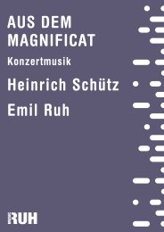 Aus dem Magnificat - Heinrich Schütz - Emil Ruh
