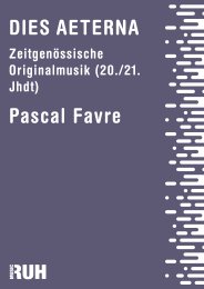 Dies Aeterna - Favre, Pascal