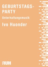Geburtstagsparty - Ivo Huonder