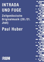 Intrade und Fuge - Paul Huber