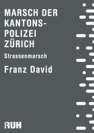 Marsch der Kantonspolizei Zürich - Franz David