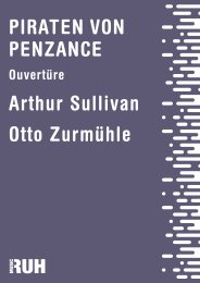 Piraten von Penzance - Arthur Sullivan - Otto Zurmühle