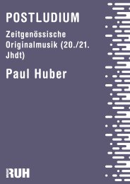 Postludium - Paul Huber