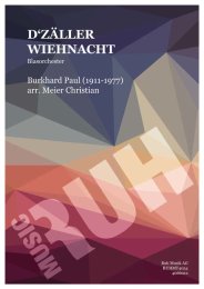 D Zäller Wiehnacht - Paul Burkhard - Christian Meier