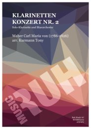 Klarinettenkonzert Nr. 2 in Es-Dur - Carl Maria Von Weber...