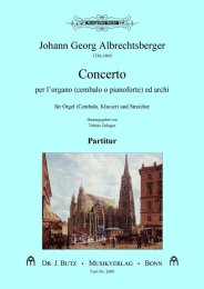 Concerto per lorgano (cembalo o pianoforte) ed archi -...