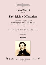 Drei leichte Offertorien - Diabelli, Anton