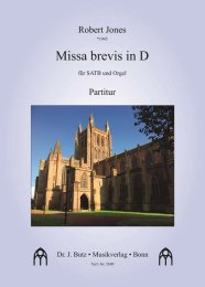 Missa brevis in D - Jones, Robert W. 1945-