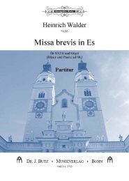 Missa brevis in Es (Bläserfassung) - Walder, Heinrich