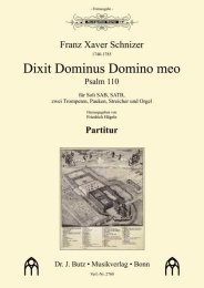 Dixit Dominus Domino meo, Psalm 110 - Schnizer, Franz Xaver