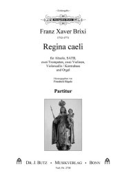 Regina Caeli - Brixi, Franz Xaver