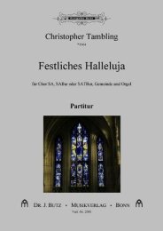 Festliches Halleluja - Christopher Tambling