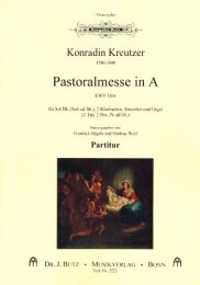 Pastoralmesse in A - Kreutzer, Konradin