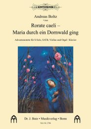 Rorate caeli (Maria durch ein Dornwald ging) - Boltz,...