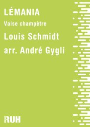 Lémania - Louis Schmidt - André Gygli