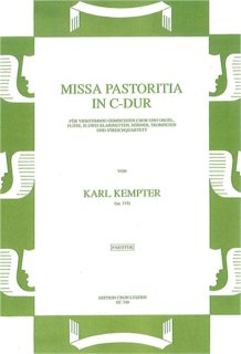 Missa pastoritia in C (Orchesterfassung) - Karl Kempter