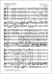 Benedictus sit Deus - Mozart, Wolfgang Amadeus - Horn, Paul
