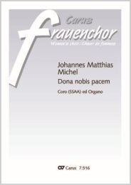 Dona nobis pacem - Michel, Johannes Matthias
