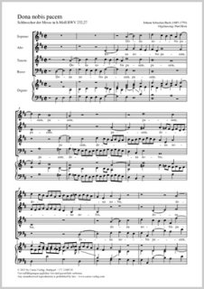 Dona nobis pacem - Bach, Johann Sebastian