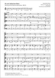 Ex ore infantium Deus - Haydn, Michael - Horn, Paul