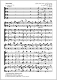 Lacrimosa - Mozart, Wolfgang Amadeus; Süßmayr,...