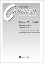Missa romana. Latin Mass in Jazz - Schäfer, Thomas