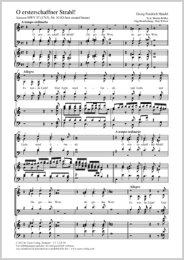 O ersterschaffner Strahl - Händel, Georg Friedrich -...