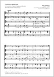 O sacrum convivium - Haydn, Michael - Horn, Paul