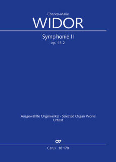Symphonie No. II pour Orgue - Widor, Charles-Marie - Koch, Georg
