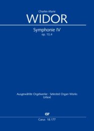 Symphonie pour Orgue No. IV - Widor, Charles-Marie -...
