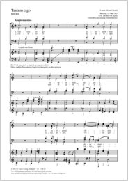 Tantum ergo - Haydn, Michael - Kircher, Armin