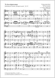 Te Jesu deprecamur - Mozart, Wolfgang Amadeus - Horn, Paul