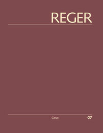 Max Reger-Werkausgabe. Abteilung I: Orgelwerke - Reger, Max