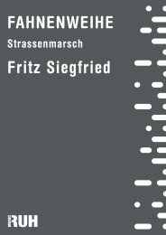 Fahnenweihe - Fritz Siegfried
