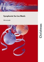 Symphonie sur les Noels - De La Lande - Molenaar