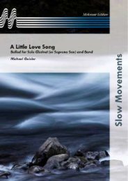 A Little Love Song (Ballad for Solo Clarinet or Soprano...