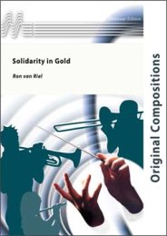 Solidarity in Gold - Van Riel, Ron