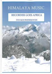 Recorder Goes Africa - Kouwenhoven, Ivo