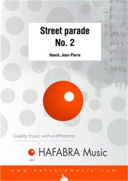 Street parade n° 2 (card size) - Haeck, Jean
