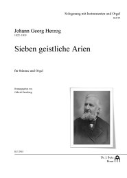 Siben geistliche Arien op. 43 - Herzog, Johann Georg -...