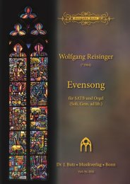 Evensong (Orgelfassung) - Reisinger, Wolfgang