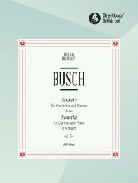 Sonate A-dur op. 54 - Busch, Adolf - Beigelbeck, Bettina