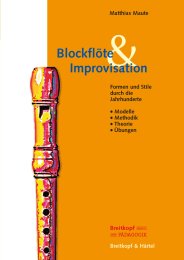 Blockflöte & Improvisation - Maute, Matthias