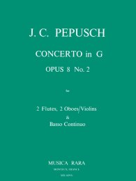 Concerti op. 8 - Pepusch, Johann Christoph - Block,...