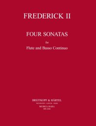 4 Sonaten - Friedrich der Grosse - Oleskiewicz, Mary...