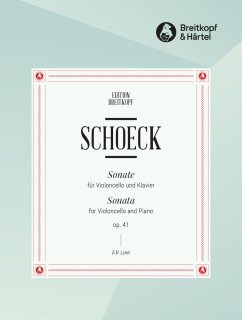 Sonate op. 41 - Schoeck, Othmar - Hindermann, Franz